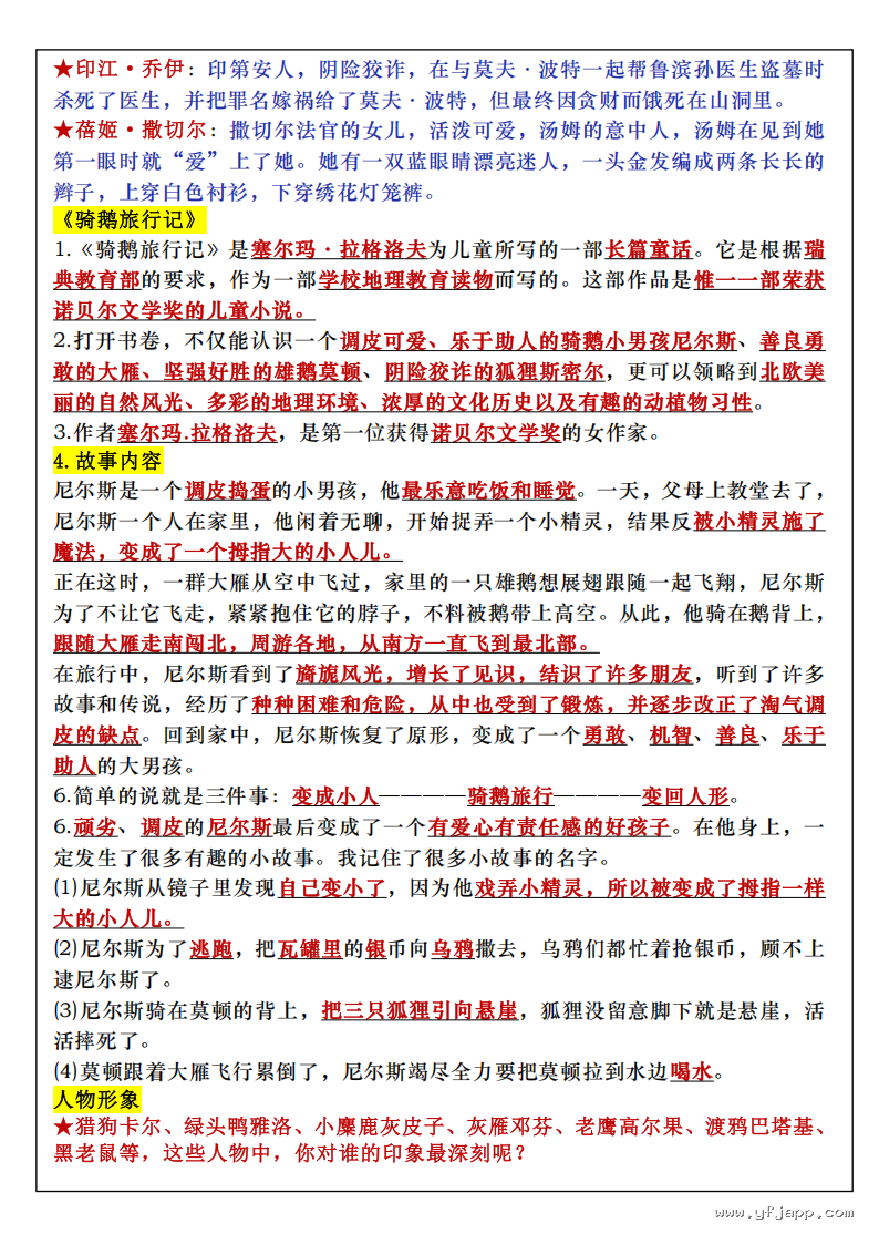 【26春】速领！小学语文1 - 6年级《快乐读书吧》 教材、知识点与习题可下载打印
