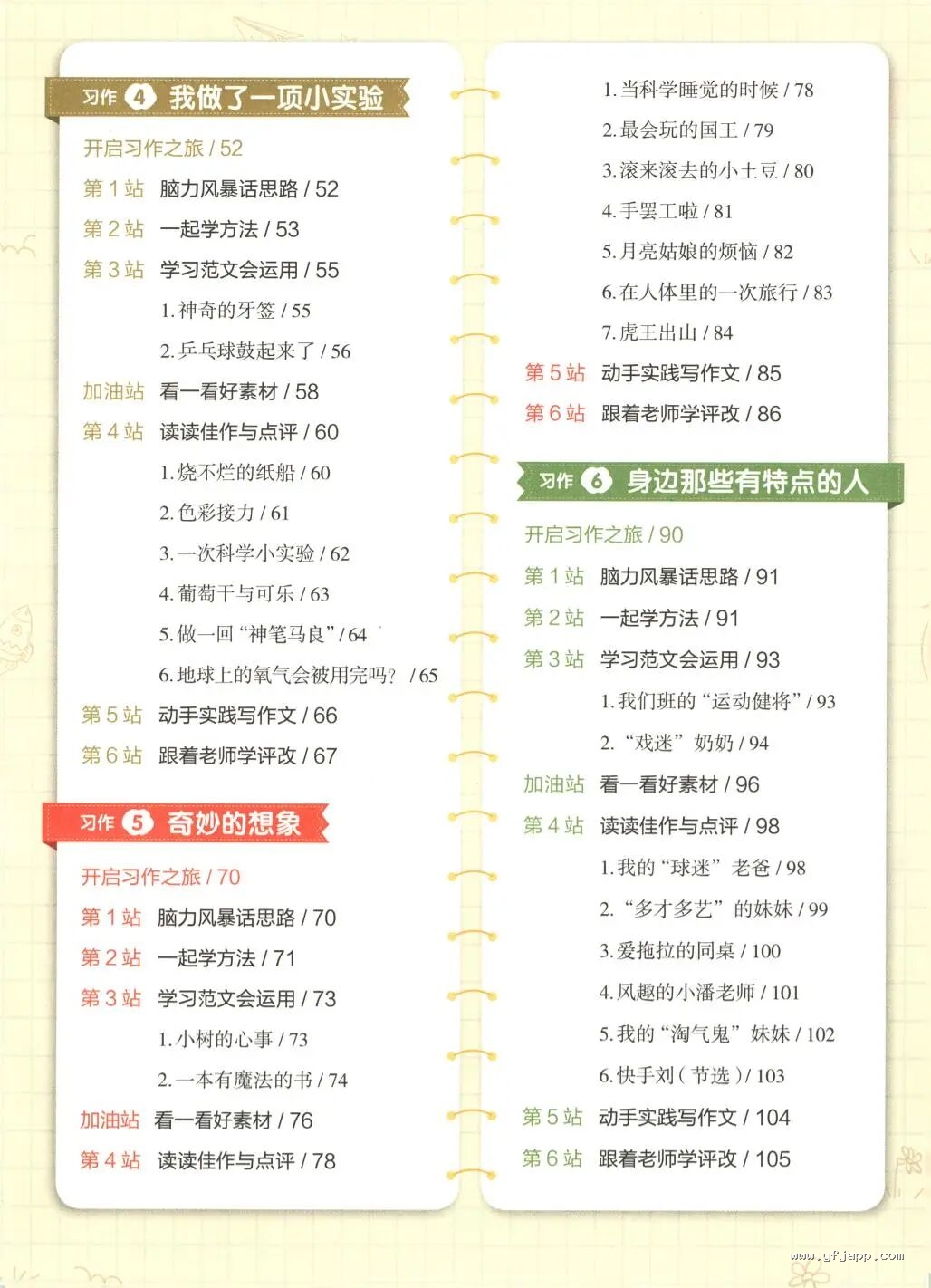 《核心素养教材同步作文》部编版语文3456年级下册
